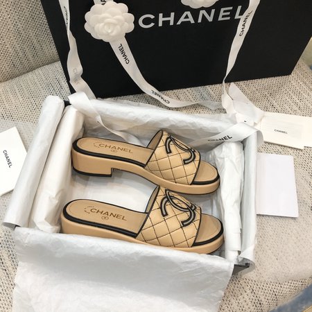 Chanel Wooden slippers