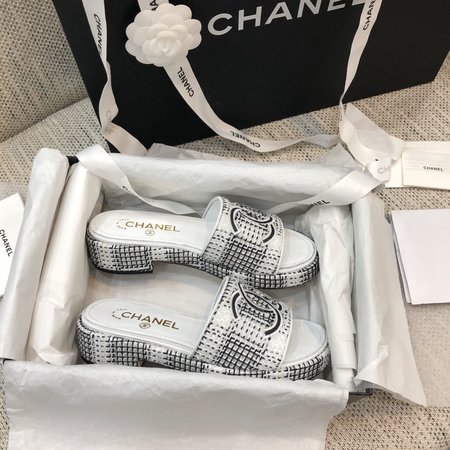 Chanel Wooden slippers