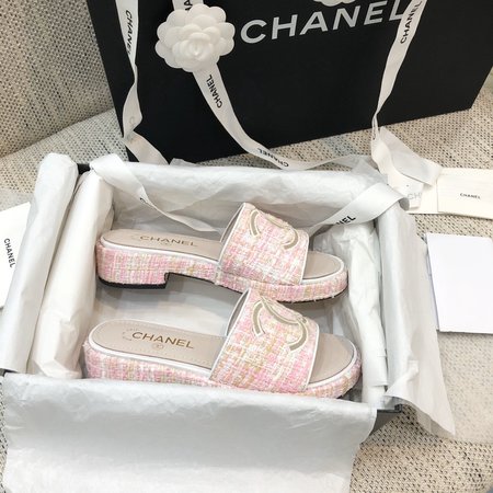 Chanel Wooden slippers