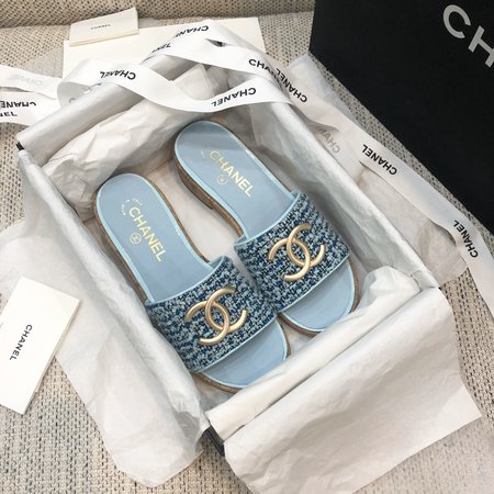 Chanel Wooden slippers