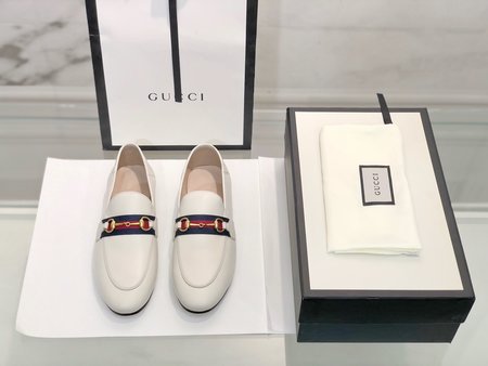 Gucci Horsebit Brixton sheepskin loafers