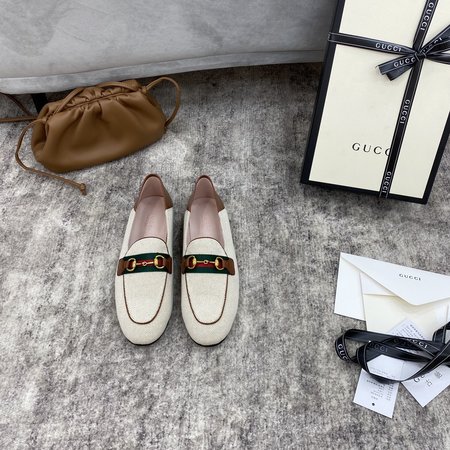 Gucci Brixton leather horsebit loafers