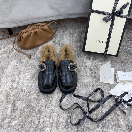 Gucci Leather loafers Dionysus series