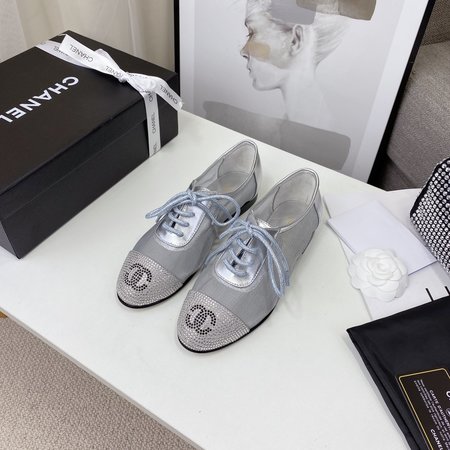 Chanel Sheepskin mesh Mary Jane