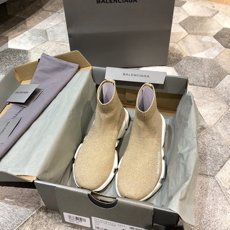 Balenciaga Classic series knitted sock boots