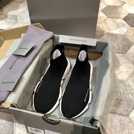 Balenciaga Classic series knitted sock boots