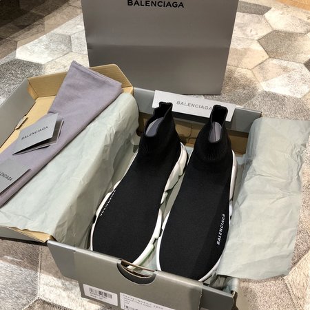 Balenciaga Classic series knitted sock boots