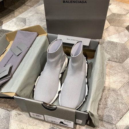 Balenciaga Classic series knitted sock boots