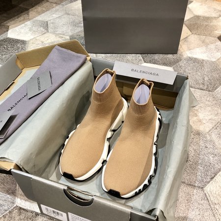 Balenciaga Classic series knitted sock boots