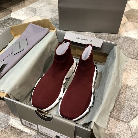 Balenciaga Classic series knitted sock boots