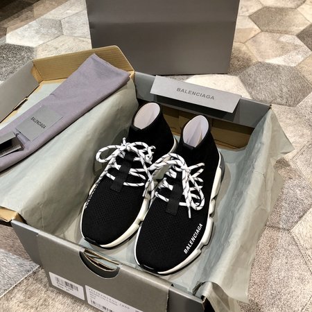 Balenciaga Classic series knitted sock boots