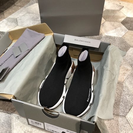 Balenciaga Classic series knitted sock boots