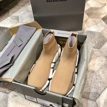 Balenciaga Classic series knitted sock boots