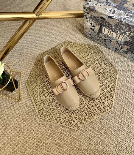 Dior Vintage sheepskin classic Espadrilles