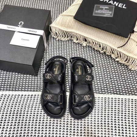 Chanel Velcro sandals