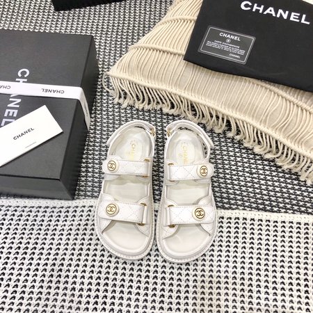 Chanel Velcro sandals