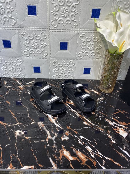 Chanel Logo sandals