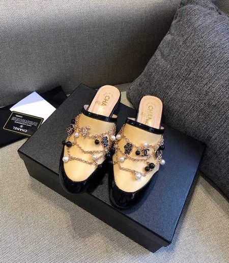 Chanel Half drag sandals