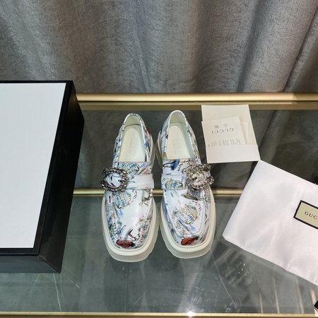 Gucci Color top layer cowhide heel height 4.5CM