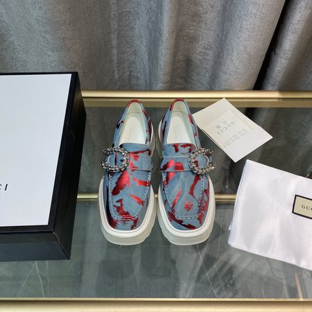 Gucci Color top layer cowhide heel height 4.5CM