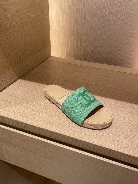 Chanel Drill nail slippers Espardrilles