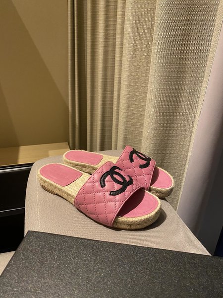 Chanel Drill nail slippers Espardrilles
