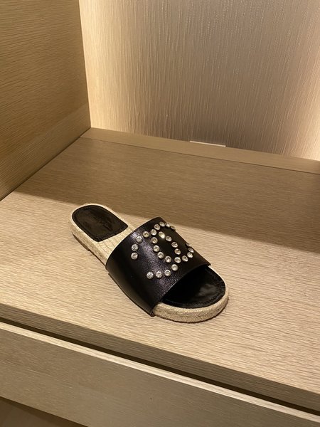 Chanel Drill nail slippers Espardrilles