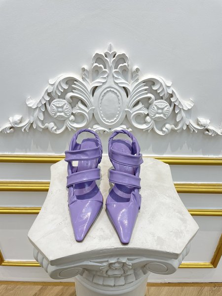 Bottega Veneta BV cross kelp shoes imported butter leather 9cm sandals