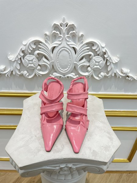 Bottega Veneta BV cross kelp shoes imported butter leather 9cm sandals