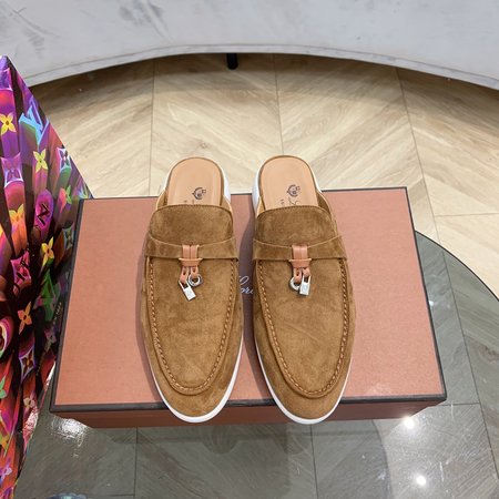 LP Suede Cashmere Loafers