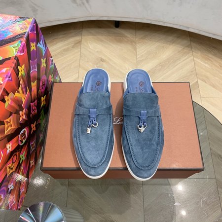 LP Suede Cashmere Loafers