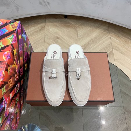 LP Suede Cashmere Loafers