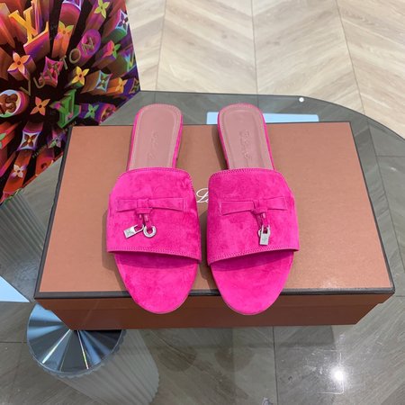 LP Slippers Cashmere Suede