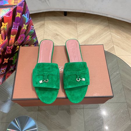 LP Slippers Cashmere Suede