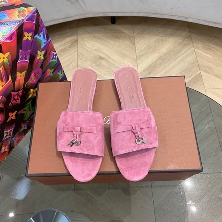 LP Slippers Cashmere Suede