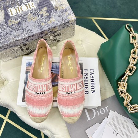 Dior Oblique embroidery Espadrilles