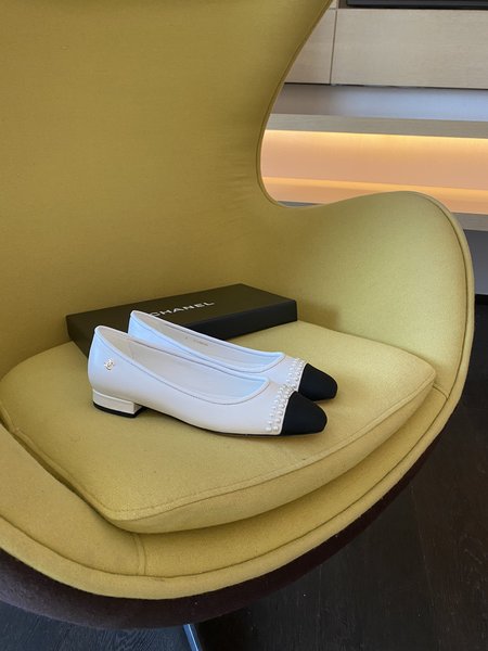 Chanel Pearl sheepskin leather outsole