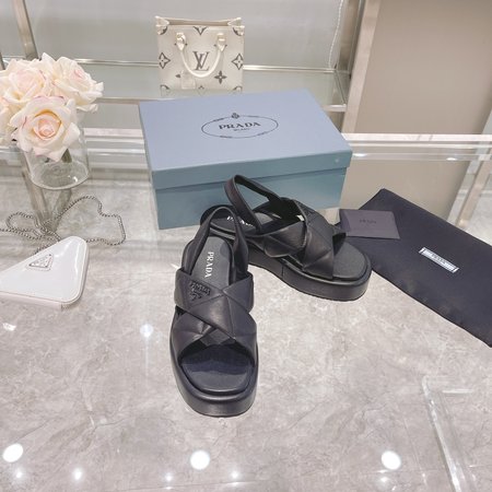 Prada platform sandals