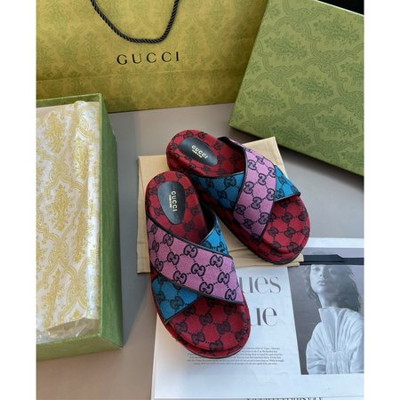 Gucci Thick-soled slippers 5.5cm thickness