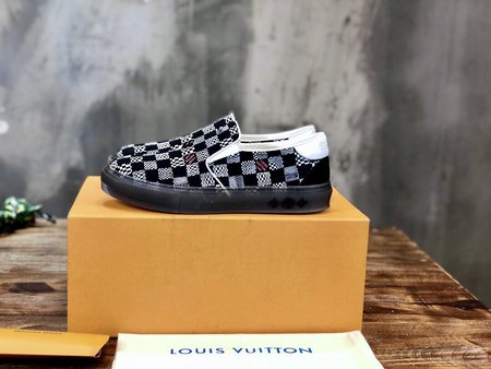 Louis Vuitton Totem Print LOGO Skateboard Shoes Casual Shoes