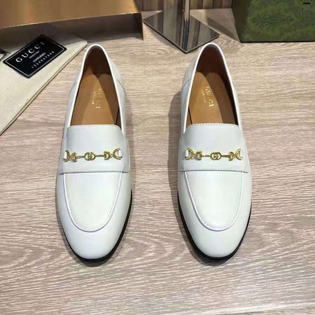 Gucci Loafers small leather GG horsebit buckle