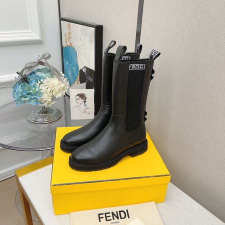 Fendi Classic socks elastic middle boots heel height: 3cm