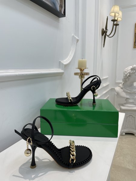Bottega Veneta golden ball sandals