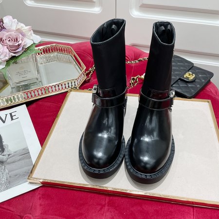 Prada Triangle Logo Boots