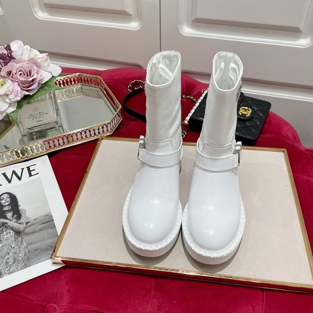 Prada Triangle Logo Boots