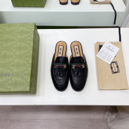 Gucci tassel slippers