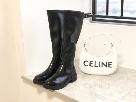 Prada Middle boots cowhide inner sheepskin heel height 5cm