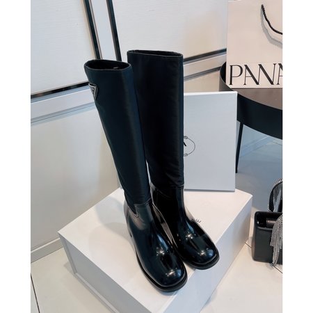 Prada high heel boots