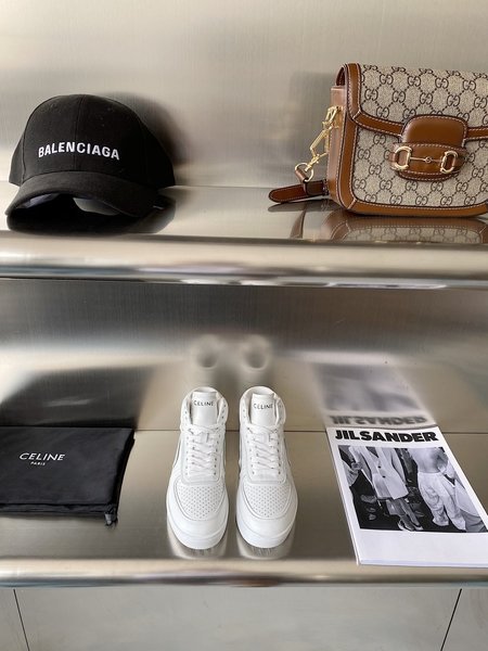 Celine High Top Velcro Sneakers