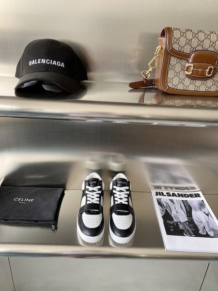 Celine High Top Velcro Sneakers